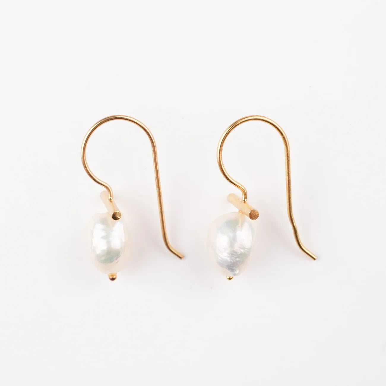 Attie T Bar Freshwater Pearl Earrings