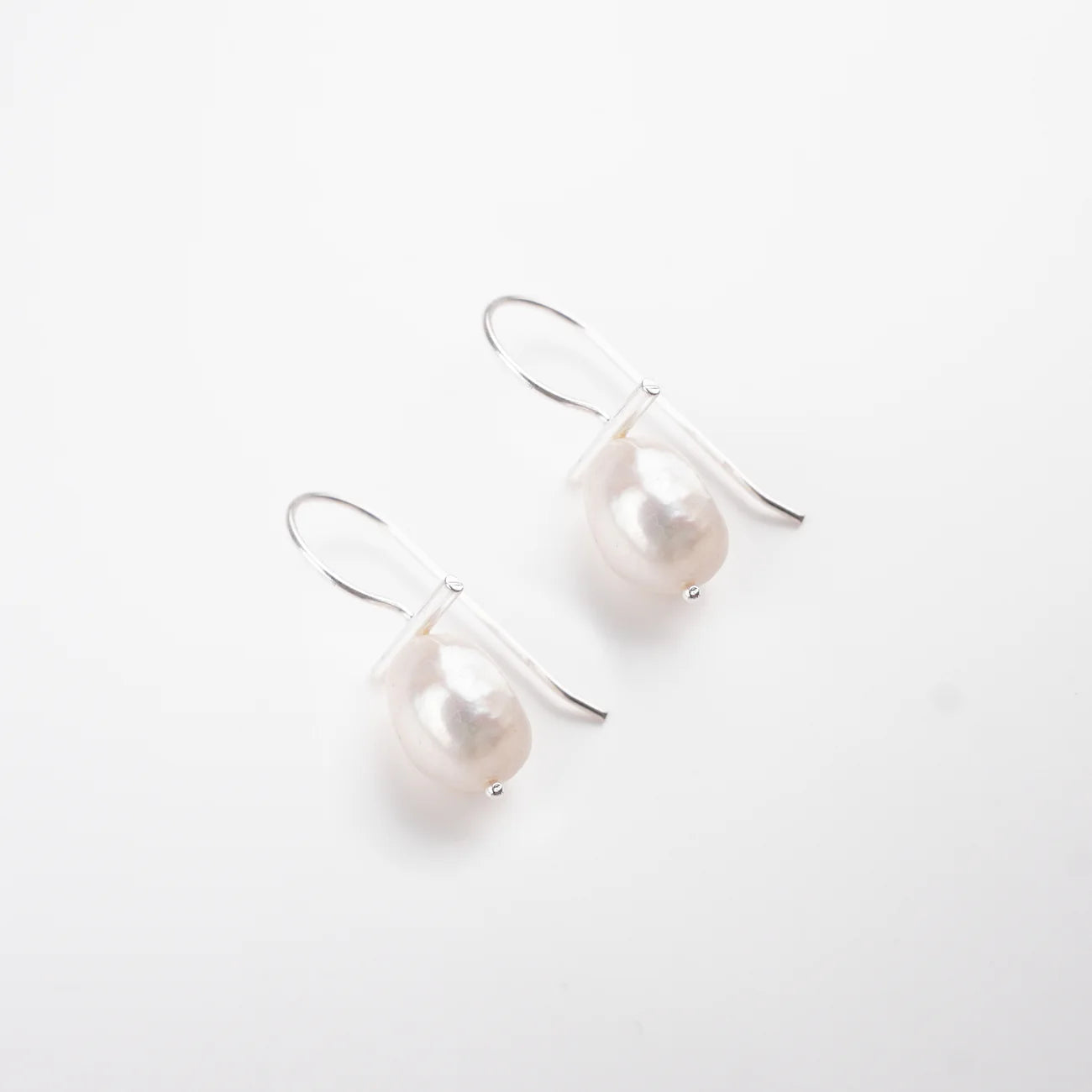 Attie T Bar Freshwater Pearl Earrings