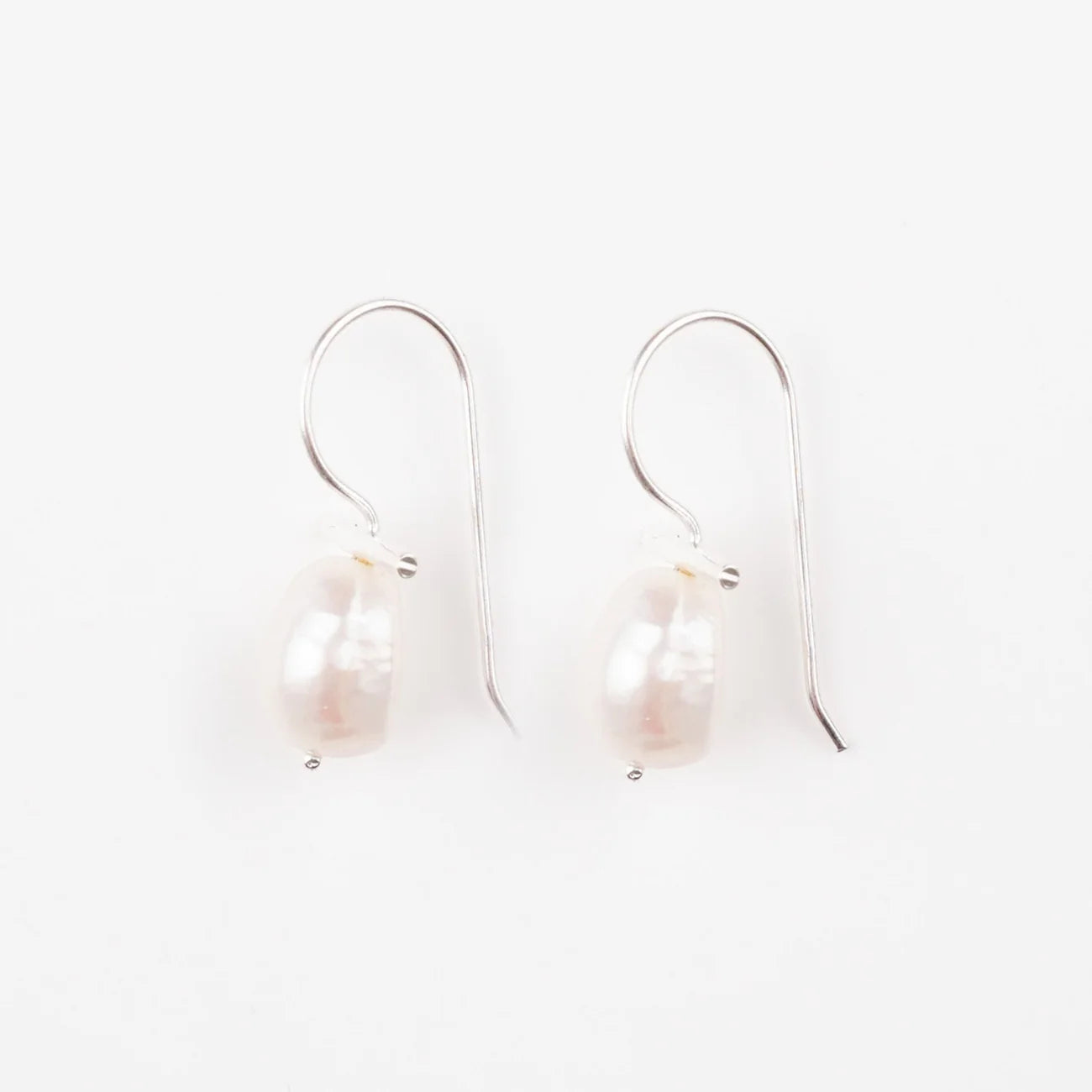 Attie T Bar Freshwater Pearl Earrings