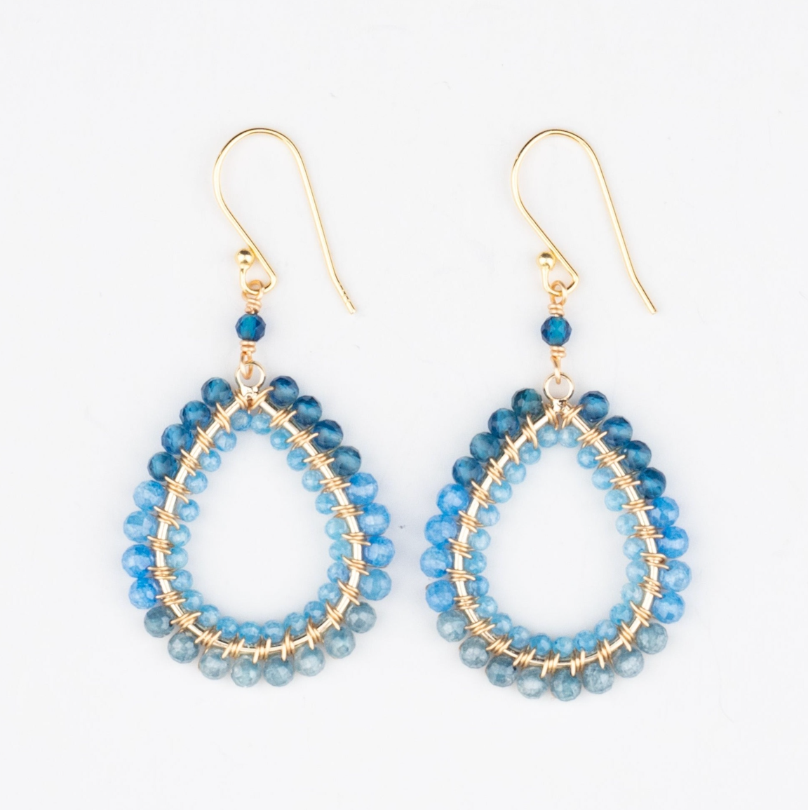 Jewel Ombre Teardrop Earrings