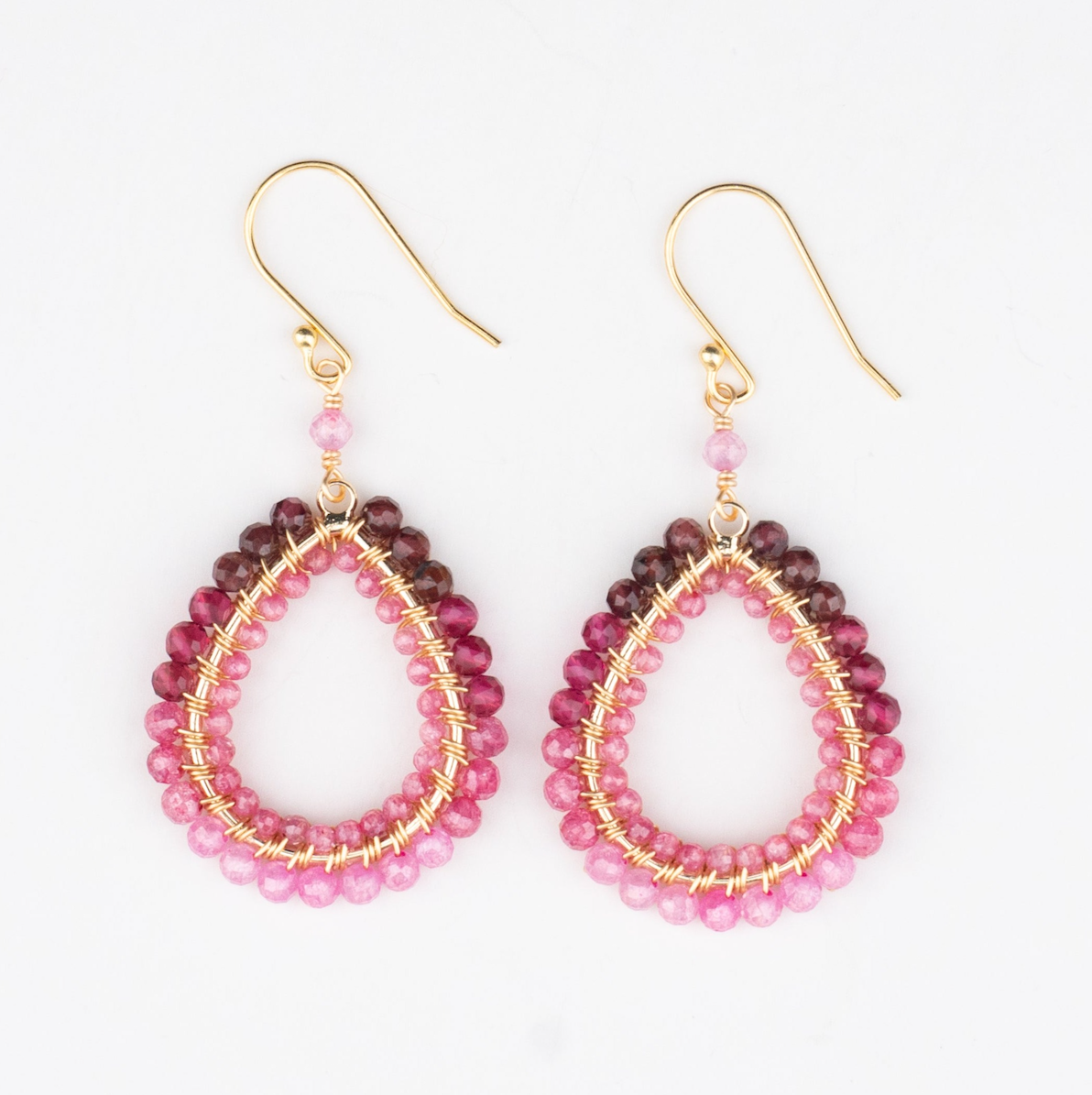 Jewel Ombre Teardrop Earrings